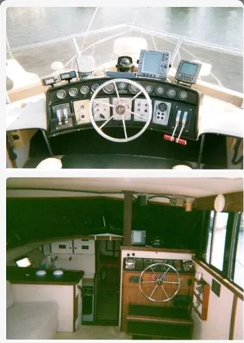 Slide: The Image of Carver Yachts 3207 Aft Cabin 1984 - 2