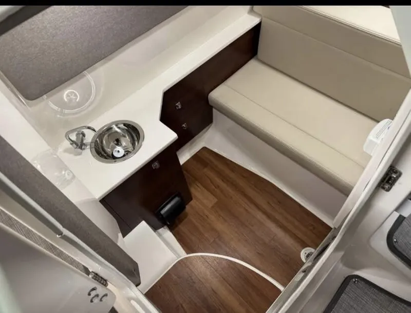 Slide: The Image of Interior of Chaparral OSX 280 boat, 2021 model. - 16