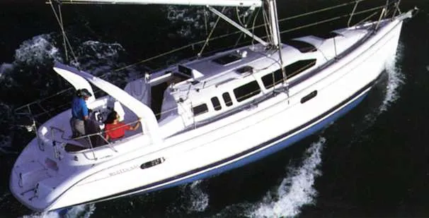Slide: The Image of Hunter 340 2000 - 2
