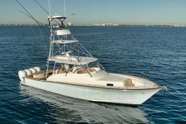 Slide: The Image of Carolina Xcelerator Boatworks 42 Walkaround 2020 - 4