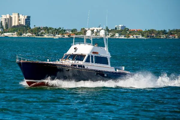 Slide: The Image of Lyman-Morse Custom LM 62 Flybridge 2008 - 0