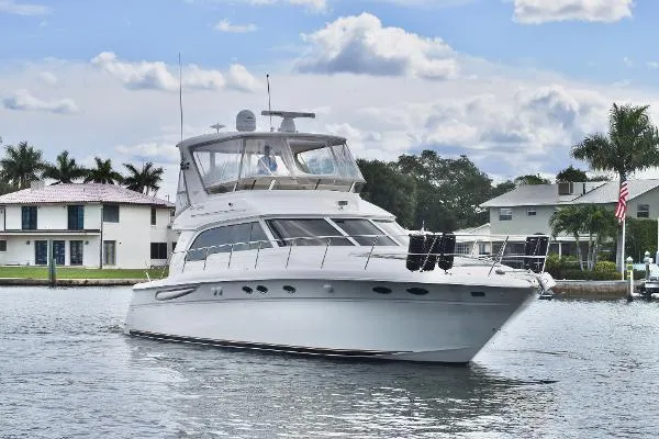 Slide: The Image of Sea Ray 480 Sedan Bridge 1999 - 1