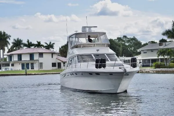 Slide: The Image of Sea Ray 480 Sedan Bridge 1999 - 2