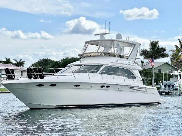 Slide: The Image of Sea Ray 480 Sedan Bridge 1999 - 3