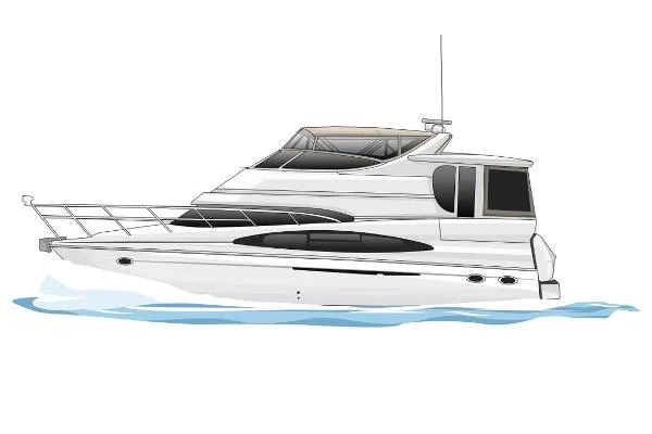 Slide: The Image of Carver Yachts 466 Motor Yacht 2001 - 8