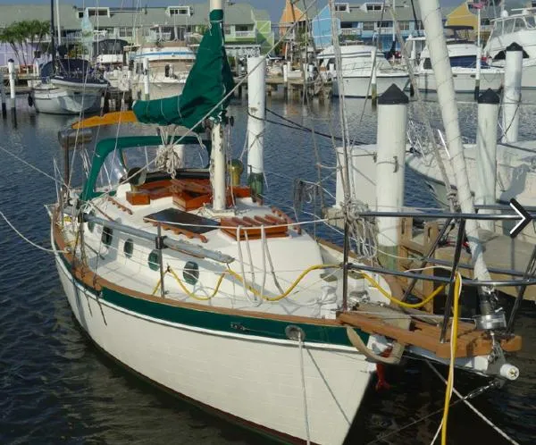 Slide: The Image of Pacific Seacraft Orion 27 1988 - 2