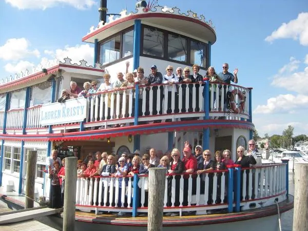 Slide: The Image of Custom East Bay Boat Works Paddle Wheeler 1987 - 2