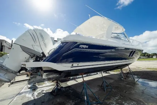 Slide: The Image of Intrepid 475 Sport Yacht 2019 - 1