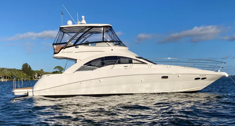 Slide: The Image of Sea Ray 47 Sedan Bridge 2008 - 11