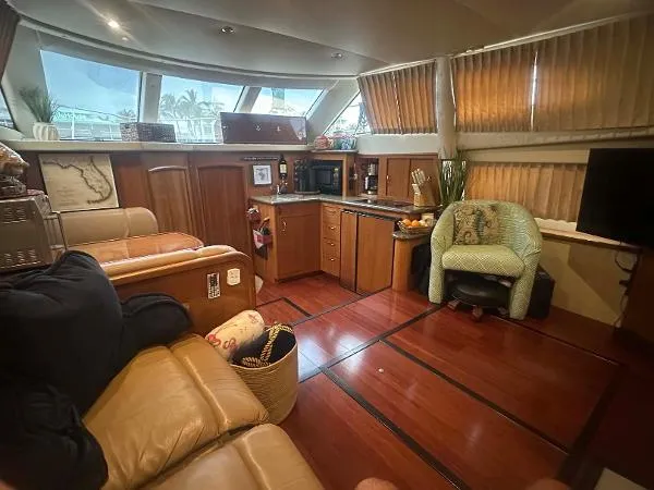 Slide: The Image of Carver Yachts 41 Cockpit Motor Yacht 2005 - 6
