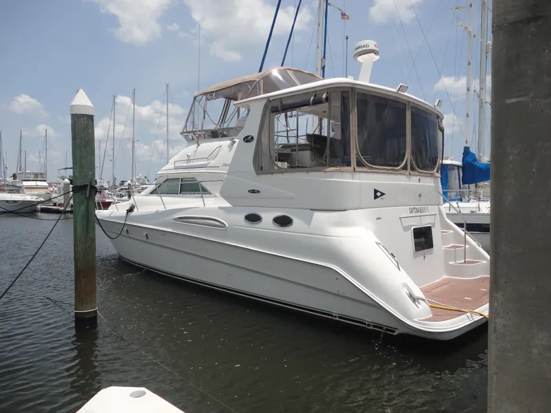 Slide: The Image of Sea Ray 420 Aft Cabin 2002 - 0