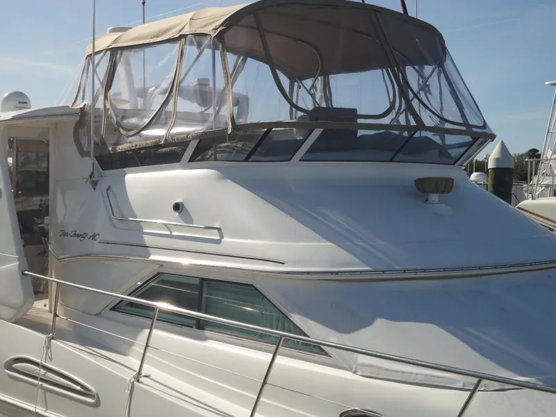 Slide: The Image of Sea Ray 420 Aft Cabin 2002 - 10