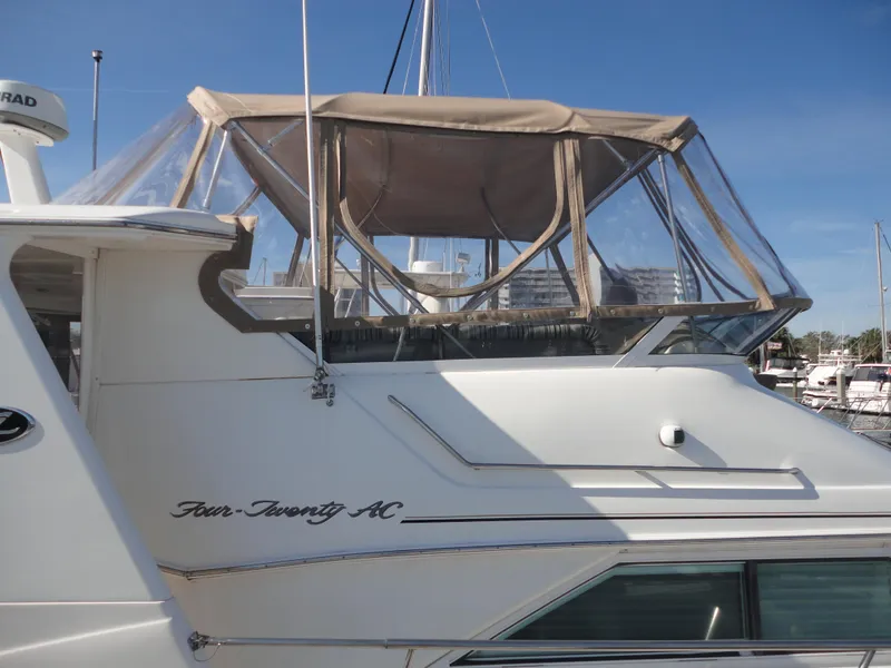 Slide: The Image of Sea Ray 420 Aft Cabin 2002 - 11