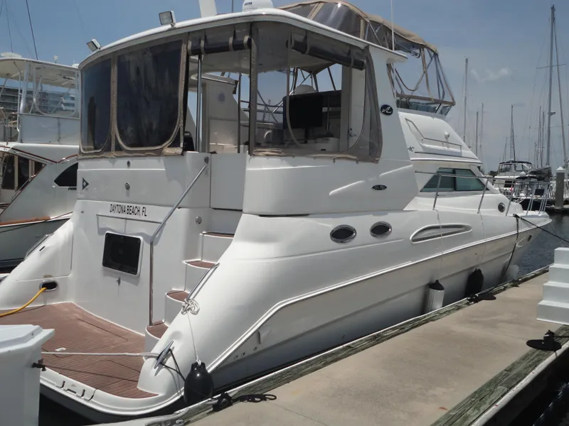 Slide: The Image of Sea Ray 420 Aft Cabin 2002 - 2