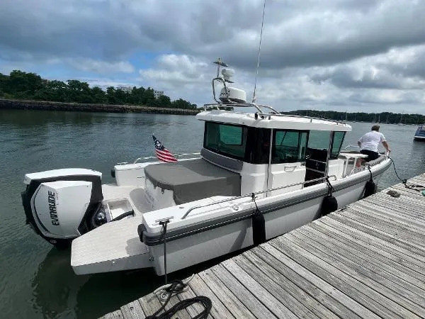 Slide: The Image of Axopar 28 Cabin / Aft Cabin 1 2018 - 1