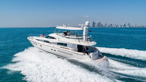 Slide: The Image of Fairline 62 Squadron Fly Bridge 2001 - 8
