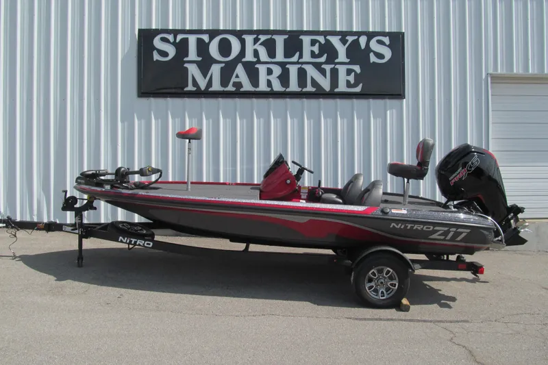 The Image of 2026 Nitro Z17 boat at Stokley's Marine dealership. - 90