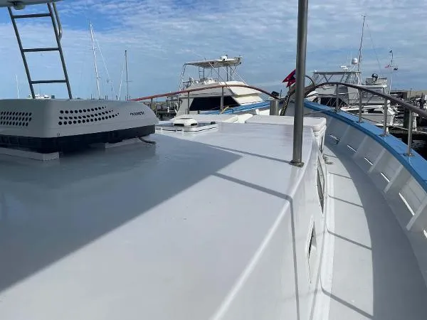 Slide: The Image of Custom Trawler Biloxi Lugger 1987 - 8