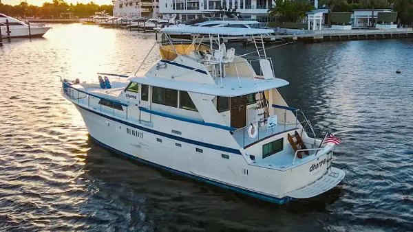 Slide: The Image of Hatteras 53 Yacht Fisherman 1978 - 0