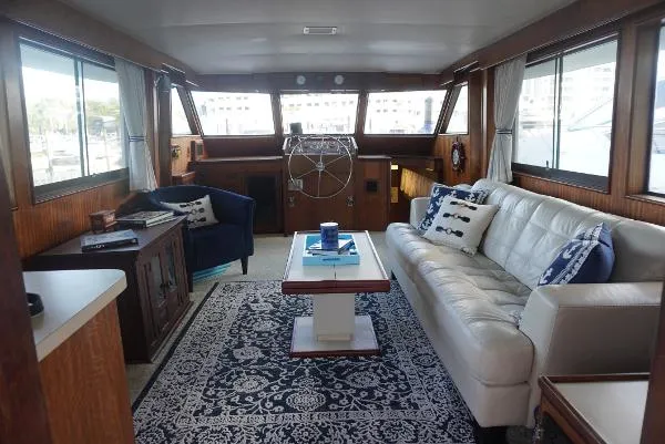 Slide: The Image of Hatteras 53 Yacht Fisherman 1978 - 11