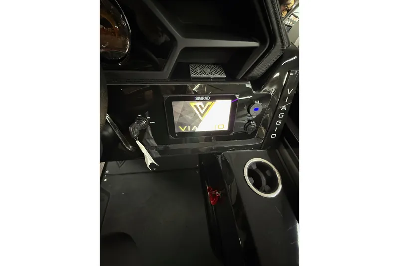 Slide: The Image of 2025 Viaggio Z22S dashboard with touchscreen display and control panel. - 17