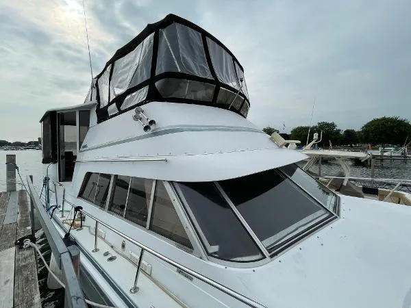 Slide: The Image of Trojan 12 Meter Motor Yacht 1989 - 2