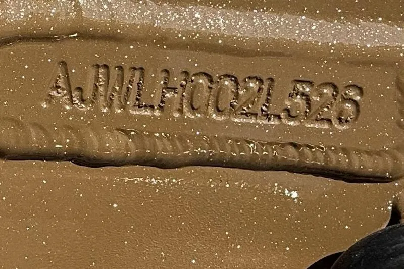 Slide: The Image of Serial number on Thor Lake Hammer 1900SC, 2026 model, embossed on a metallic surface. - 10