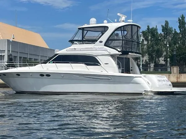 Slide: The Image of Sea Ray 480 Sedan Bridge 2002 - 6