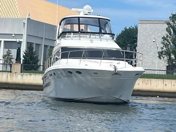 Slide: The Image of Sea Ray 480 Sedan Bridge 2002 - 7