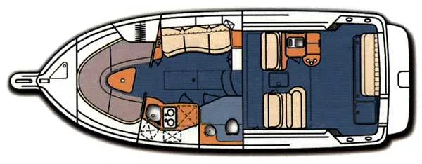 Slide: The Image of Sea Ray 330 Express Cruiser 1997 - 2