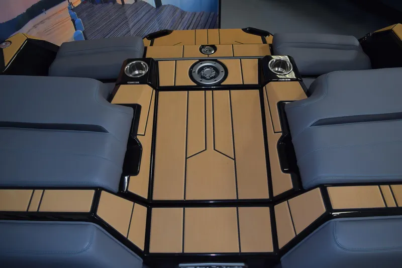 Slide: The Image of 2026 Supra SL 550 interior with sleek design and comfortable seating. - 19