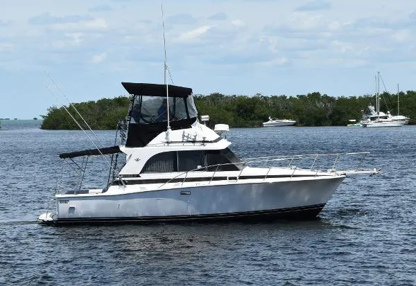 Slide: The Image of Bertram 33 Flybridge Cruiser 1987 - 0