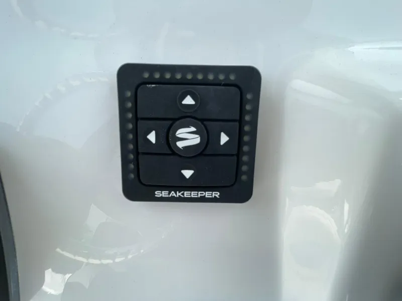 Slide: The Image of Control panel of Seakeeper system on 2025 Tidewater 232 CC Adventure boat. - 31