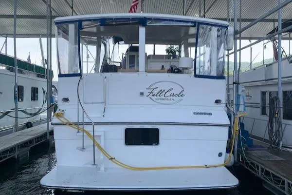 Slide: The Image of Carver Yachts 440 Aft Cabin Motor Yacht 1994 - 4