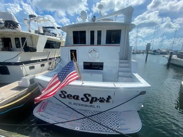 Slide: The Image of Hatteras 67 Cockpit Motor Yacht 1981 - 2