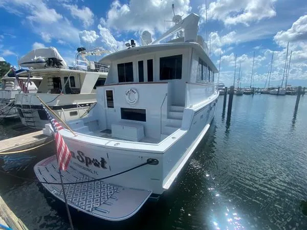 Slide: The Image of Hatteras 67 Cockpit Motor Yacht 1981 - 3