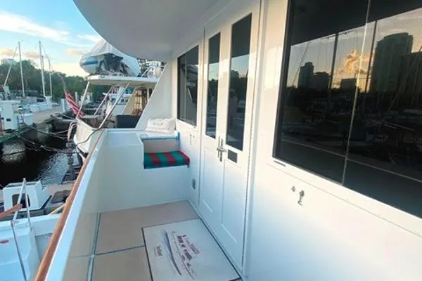 Slide: The Image of Hatteras 67 Cockpit Motor Yacht 1981 - 7