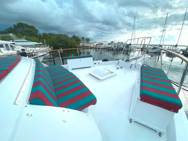 Slide: The Image of Hatteras 67 Cockpit Motor Yacht 1981 - 9