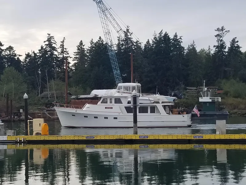 Slide: The Image of Ocean Alexander 50 Pilothouse 1981 - 76