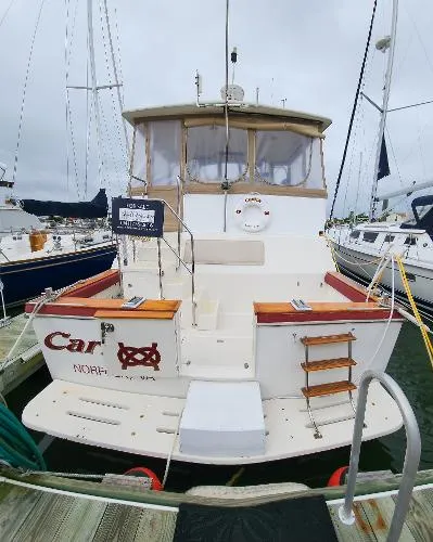 Slide: The Image of Californian 43 Cockpit Motor Yacht 1984 - 6