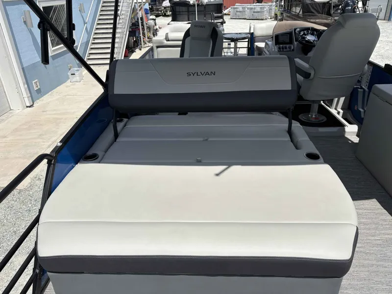Slide: The Image of Interior of 2026 Sylvan X-5 CLZ DH with seating area. - 16