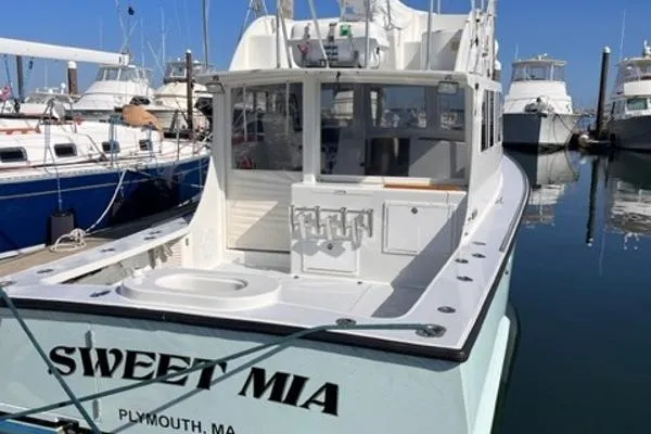 Slide: The Image of Duffy 35 Downeast Flybridge 1994 - 2