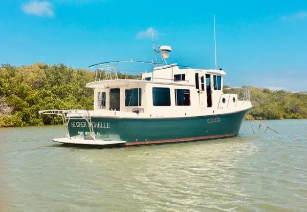 Slide: The Image of American Tug Pilothouse Tug Trawler 2004 - 0