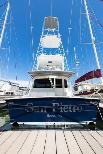 Slide: The Image of Ocean Yachts 60 Convertible 1999 - 2