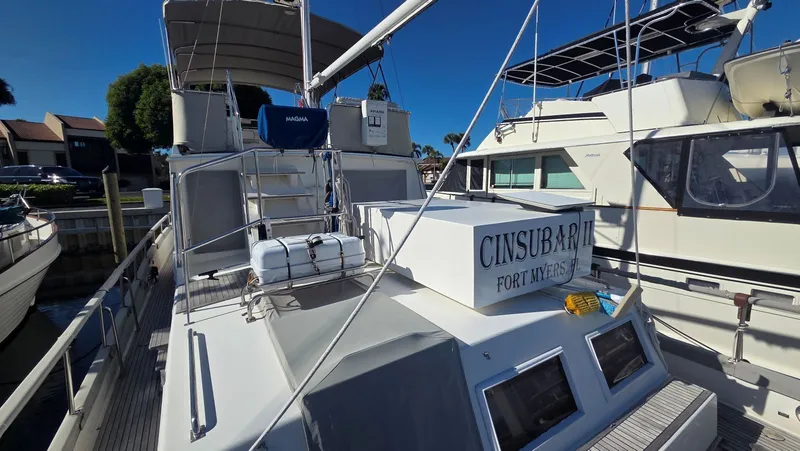 Slide: The Image of Grand Banks 49 Classic 1997 yacht docked, Fort Myers. - 15
