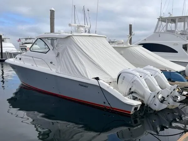 Slide: The Image of Pursuit 355 Offshore 2022 - 2