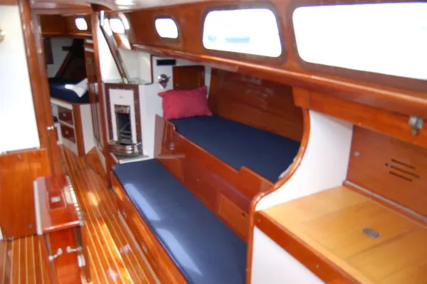 Slide: The Image of Hinckley Yachts Mark II Bermuda 40 Yawl 1966 - 11