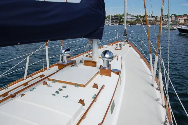 Slide: The Image of Hinckley Yachts Mark II Bermuda 40 Yawl 1966 - 6