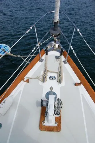 Slide: The Image of Hinckley Yachts Mark II Bermuda 40 Yawl 1966 - 7