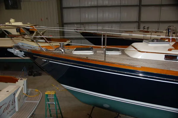 Slide: The Image of Little Harbor Aft Cockpit Keel Centerboard Stoway Sloop 1988 - 4